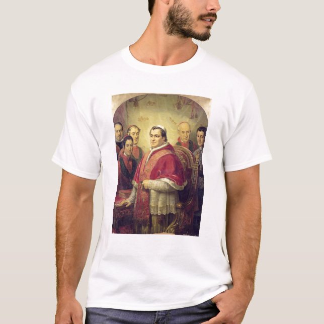 T-shirt Papa Pius IX 1847 (Frente)