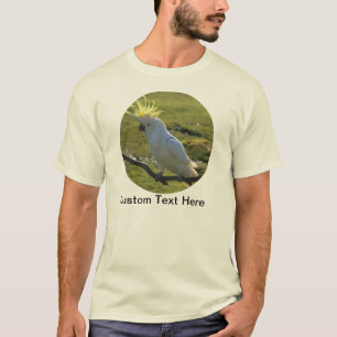 T-shirt Papagaio Amarelo e Branco