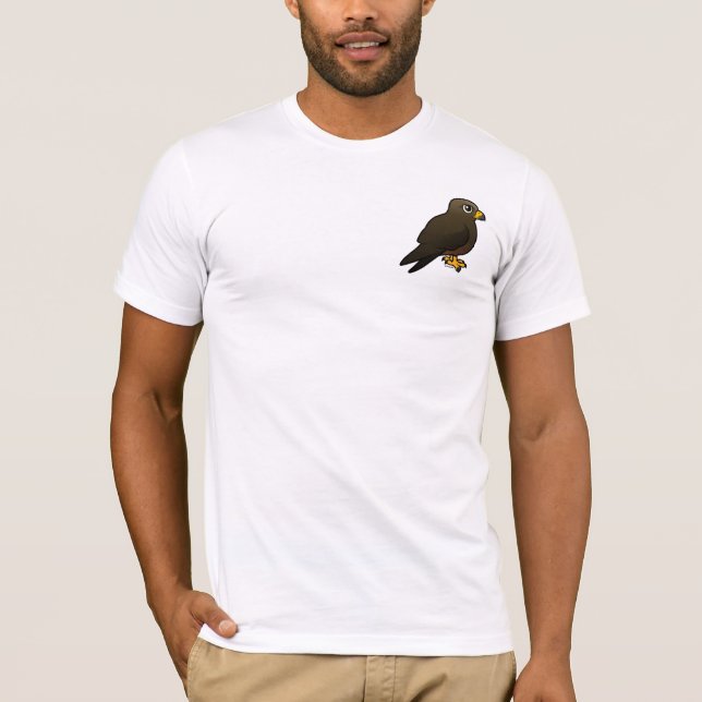 T-shirt Papagaio preto (Frente)