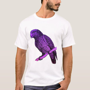 T-shirt Papagaio roxo