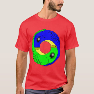 T-shirt Papagaios de Yin Yang