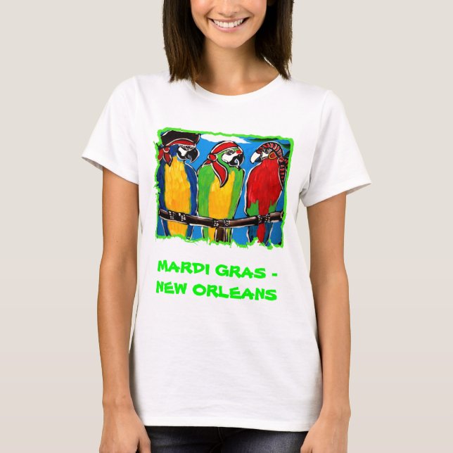 T-shirt PAPagaios PIRATAS (Frente)