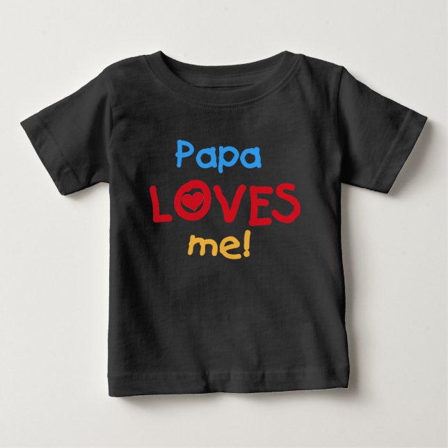 T-shirt Papai me ama (Frente)