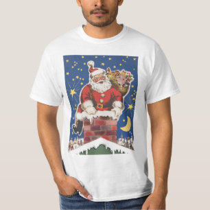 T-shirt Papai Noel Antigo, Era a Noite Antes do Natal