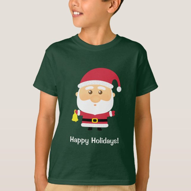 T-shirt Papai Noel Bonito Natal (Frente)