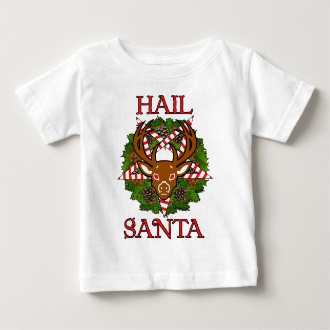 T-shirt Papai noel da saraiva (Frente)