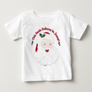 T-shirt Papai Noel Estilo Vintage Este Papai Noel Acredita
