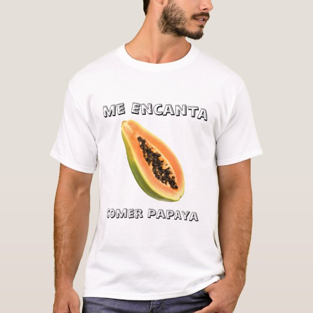 T-shirt Papaia de Encanta (Frente)