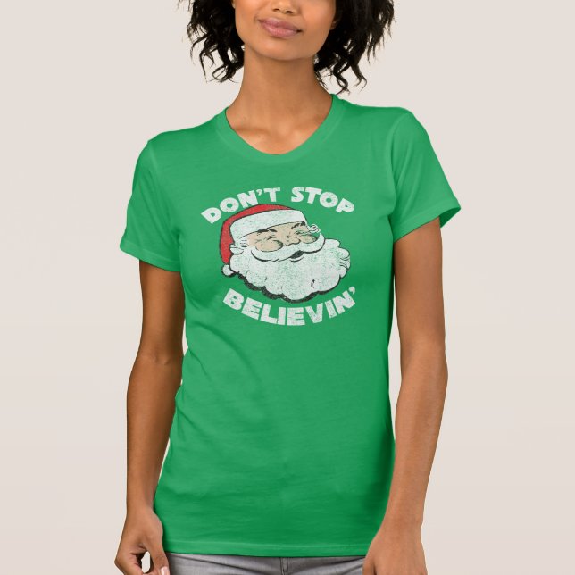 T-shirt Papais noeis Bella Canvas Shirt (Frente)