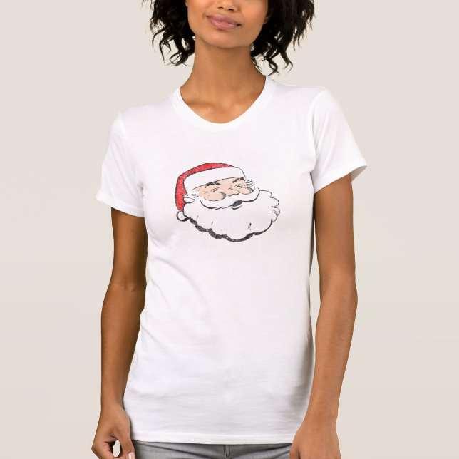 T-shirt Papais noeis Bella Canvas Shirt (Frente)