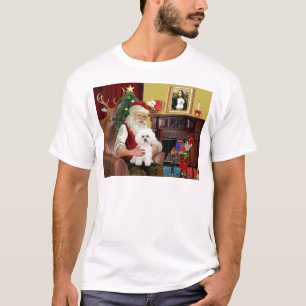 T-shirt Papais noeis Bichon Frise #2