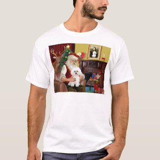 T-shirt Papais noeis Bichon Frise #2