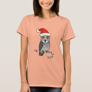 T-shirt Papais noeis de Cinza excelente