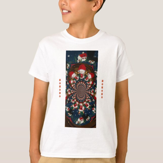 T-shirt Papais noeis de Natal especiais (Frente)