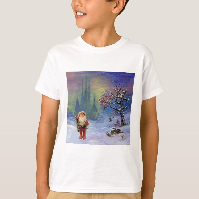 T-SHIRT PAPAIS NOEIS DOS GNOMES (Frente)