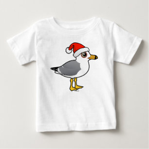 T-shirt Papais noeis Gaivota com anel