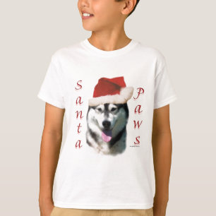 T-shirt Papais noeis Malamute do Alasca