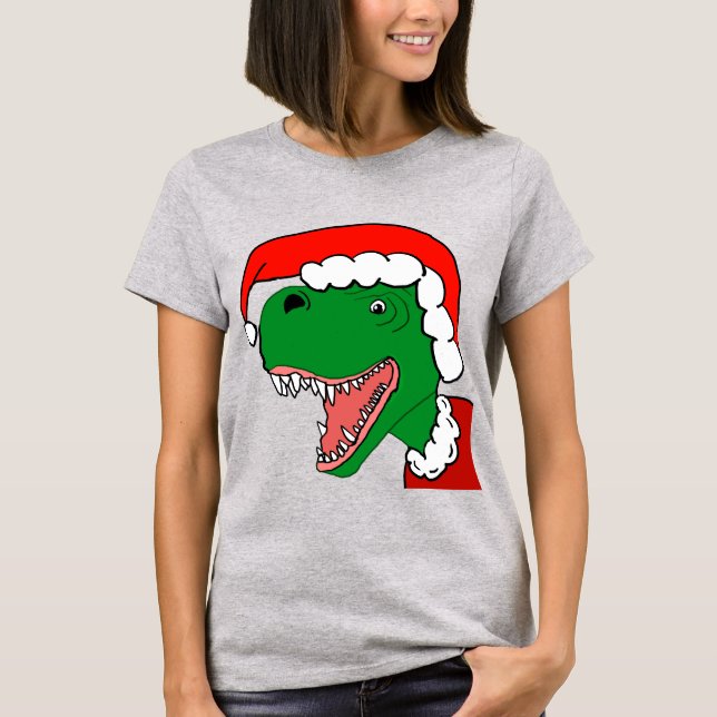 T-shirt Papais noeis T-Rex Shirt (Frente)