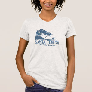 T-shirt Papais noeis Teresa Costa Rica surfing Beach