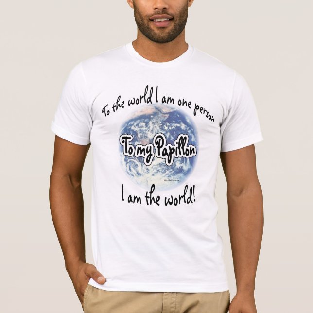 T-shirt Papillon World 2 (Frente)