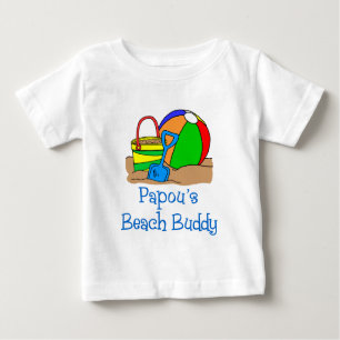 T-shirt Papou's Beach Buddy