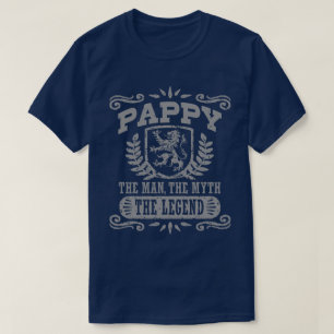 T-shirt Pappy o homem o mito a legenda