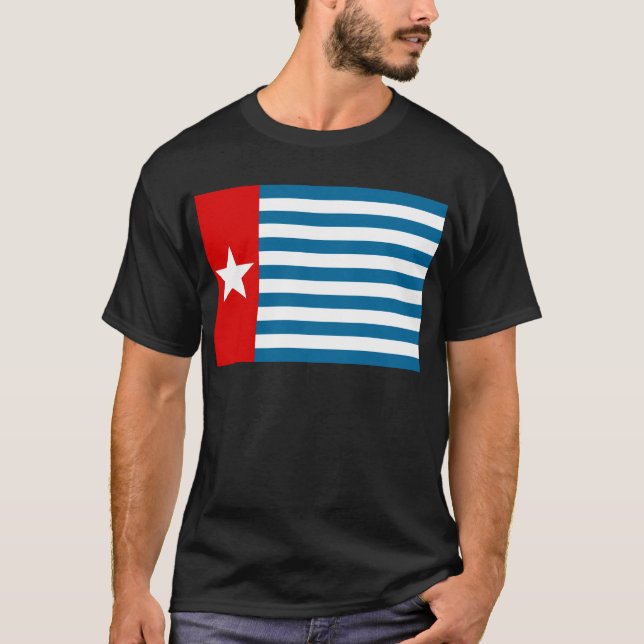 T-shirt papua ocidental (Frente)