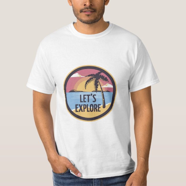 T-shirt para a tua viagem (Frente)