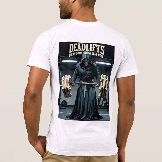 t-shirt para amantes de malhações (Verso)