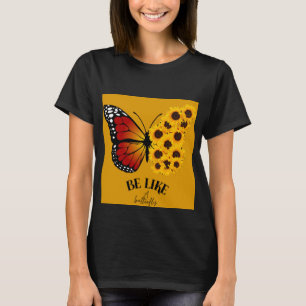 T-shirt para apreciar com uma bela Borboleta