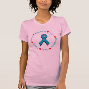 T-shirt Para as mulheres - círculo do amor