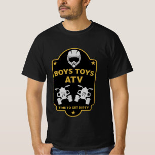 T-Shirt para aventuras quádruplas da Atv