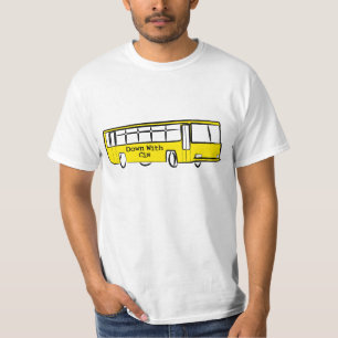 T-shirt PARA BAIXO COM ônibus do CIS