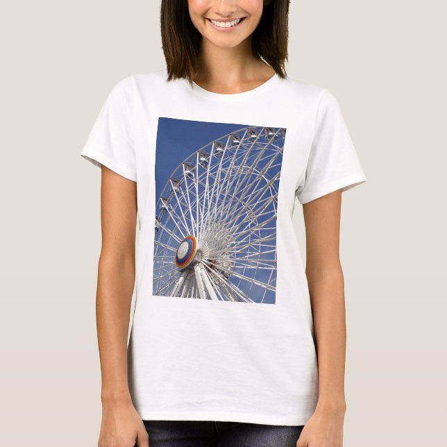 T-shirt Para cima e para fora (Frente)