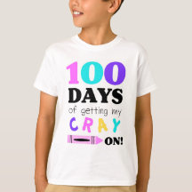 T-shirt para comemorar 100 dias do jardim de