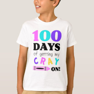 T-shirt para comemorar 100 dias do jardim de