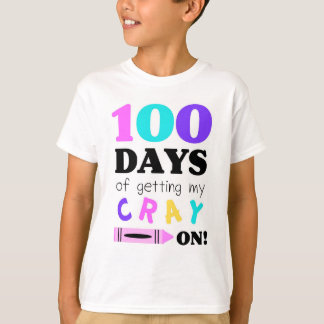 T-shirt para comemorar 100 dias do jardim de