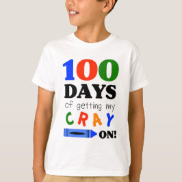 T-shirt para comemorar 100 dias do jardim de