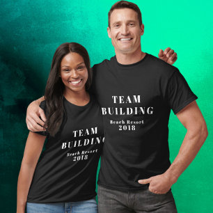 T-shirt para construção de equipes