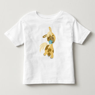 T-shirt para crianças Blue Flower e Pony