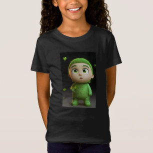 T-Shirt Para Crianças Bonitas   Tee Gráfico Divert