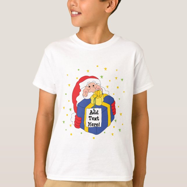 T-Shirt para Crianças de Natal (Frente)