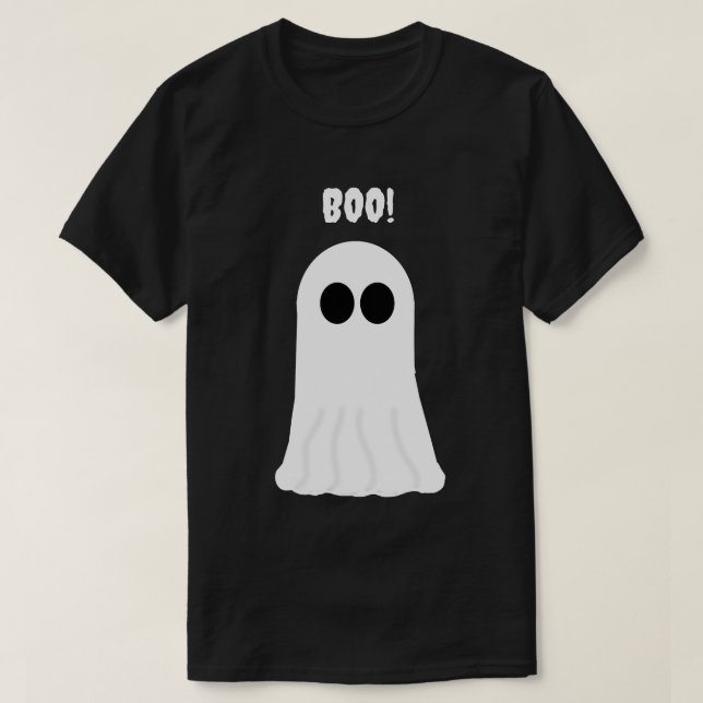 T-Shirt para Crianças Fantasmas (Frente do Design)