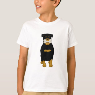 T-Shirt para Crianças Rottweiler