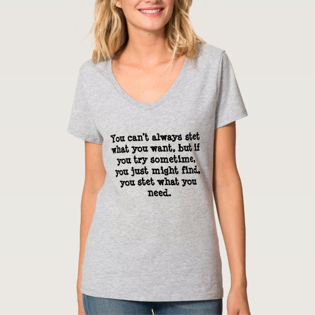 T-shirt para editores de cópia: (Frente)