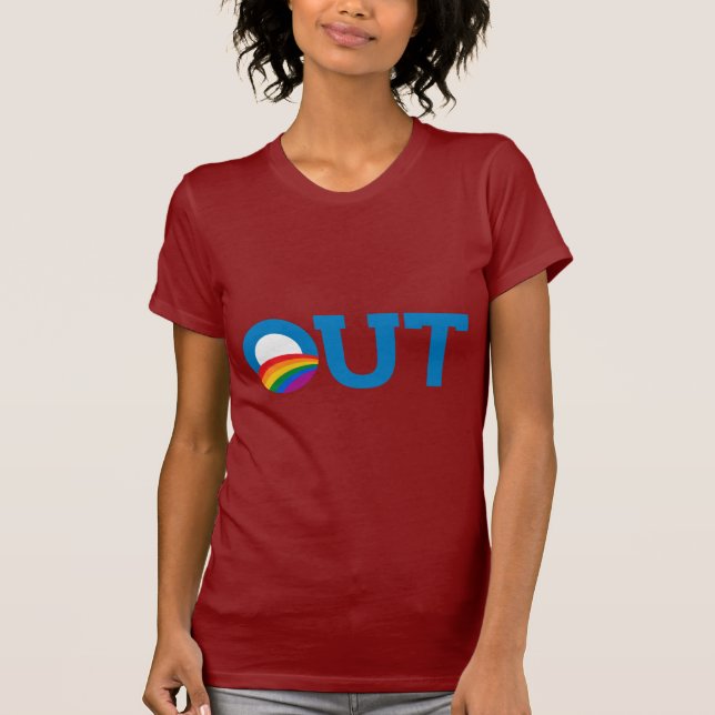 T-SHIRT PARA FORA OBAMA (Frente)