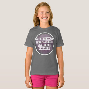 T-shirt para futuras crianças Criadas por aspas in