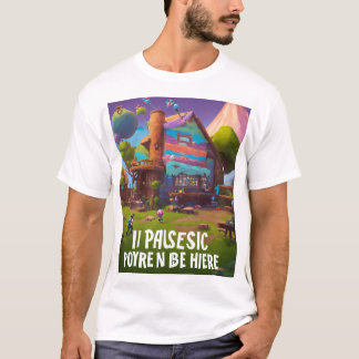 T-Shirt para jogos de crachá