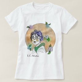 t-shirt para mulheres com impressão de arte