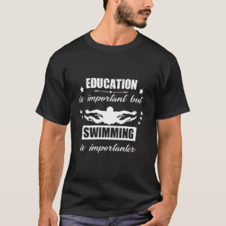 t-shirt para natação